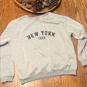 Women's Gray New York 199X Sweatshirt